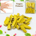 Finger Caps, Silicone Finger Protectors Sleeves 