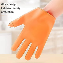 Gloves Silicone Thumb Knife Finger Protector Gears Cutting Vegetable Harvesting Knife