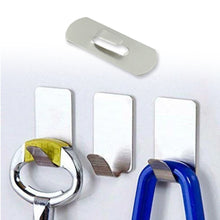 18-pack stainless steel wall hooks for various uses