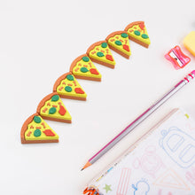 3D Pizza Slices Kids Favourite Food Eraser, Pizza 7 slice eraser for kids Adults fast food lover Stationary Kit Fancy & Stylish Colorful Erasers, for Return Gift, Birthday Party, School Prize