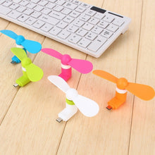 Portable mini USB fan for instant air circulation