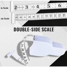 Detailed view of fitness measuring tape for accurate sizing.