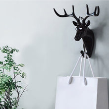 self-adhesive deer head hook for wall or door