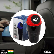 Car dustbin with compact design.