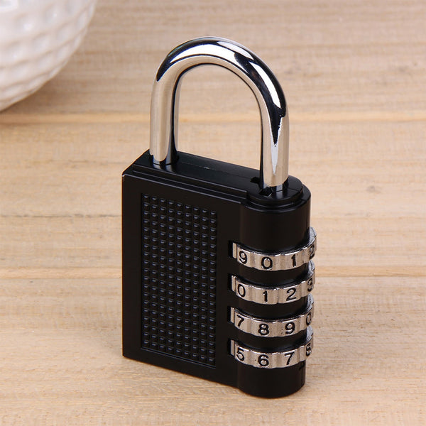 4-digit security padlock.