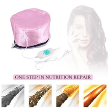 Beauty steamer cap for head spa