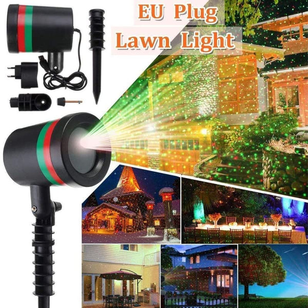 Multicolor laser lights projector for outdoor events