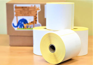 Thermal label roll, 400 labels, 4