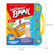 Interactive learning book for kids with numbers and letters