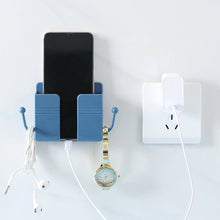 Wall-mounted mobile stand with hook design for various uses