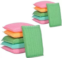 Durable and scratch-proof scrubber pads, pack of 12, perfect for delicate kitchen surfaces.